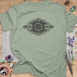 Mandala Design T Shirt Gift For Yoga Lover