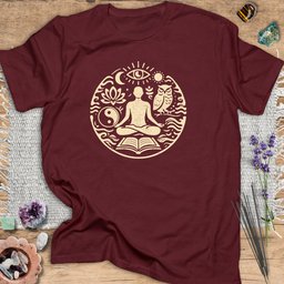 Mystic Visions T Shirt Gift For Yoga Lover