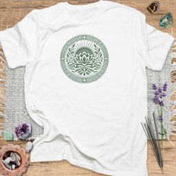 Lotus Mandala T Shirt Gift For Yoga Lover