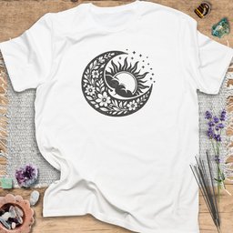 Mystic Sun And Moon T Shirt Gift For Yoga Lover