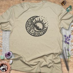 Mystic Sun And Moon T Shirt Gift For Yoga Lover