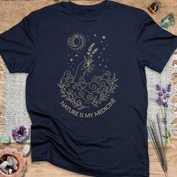 Nature Is My Medicine T Shirt Gift For Yoga Lover