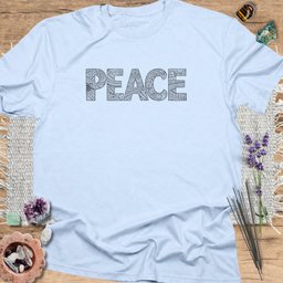 Peace T Shirt Gift For Yoga Lover