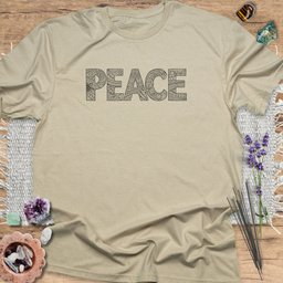Peace T Shirt Gift For Yoga Lover
