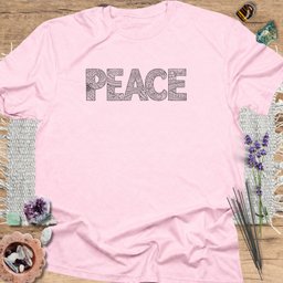 Peace T Shirt Gift For Yoga Lover