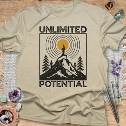 Unlimited Potential Yoga T Shirt Gift For Yoga Lover
