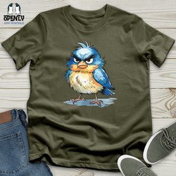 Angry Bird Unisex T Shirt Gift For Animal Lover