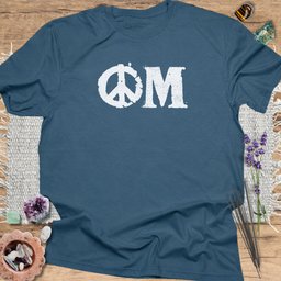 Peace Om T Shirt Gift For Yoga Lover