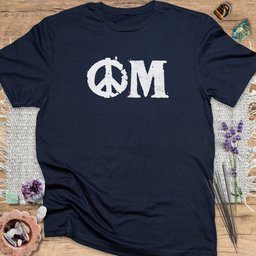 Peace Om T Shirt Gift For Yoga Lover