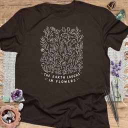 The Earth Laughs In Flowers T Shirt Gift For Yoga Lover
