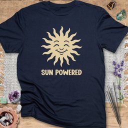 Sun Powered T Shirt Gift For Yoga Lover