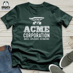 Acme Corporation Unisex T Shirt Gift For Animal Lover