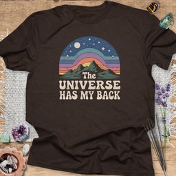 The Universe Has My Back T Shirt Gift For Yoga Lover