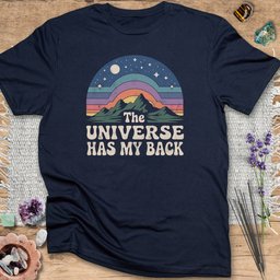 The Universe Has My Back T Shirt Gift For Yoga Lover