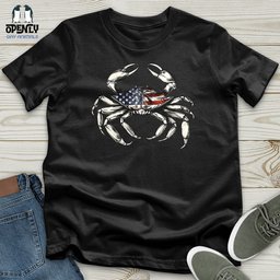 American Crab Unisex T Shirt Gift For Animal Lover