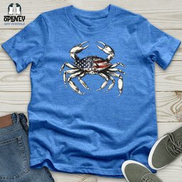 American Crab Unisex T Shirt Gift For Animal Lover
