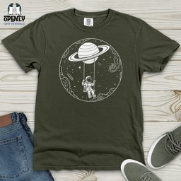 Astronut Heavy Cotton Comfort Colors Tee Gift For Animal Lover