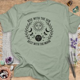 Rest With The Moon T Shirt Gift For Yoga Lover