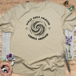 What Goes Around Comes Around T Shirt Gift For Yoga Lover