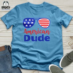 American Dude Unisex T Shirt Gift For Animal Lover
