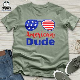 American Dude Unisex T Shirt Gift For Animal Lover