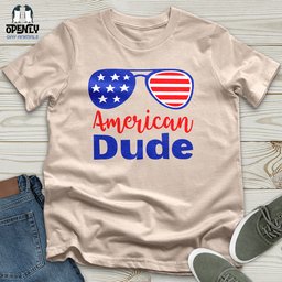 American Dude Unisex T Shirt Gift For Animal Lover
