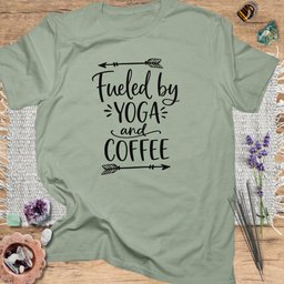 Yoga And Coffee T Shirt Gift For Yoga Lover
