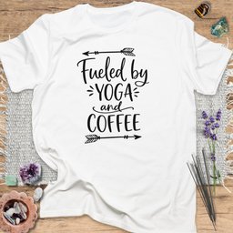 Yoga And Coffee T Shirt Gift For Yoga Lover
