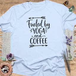 Yoga And Coffee T Shirt Gift For Yoga Lover