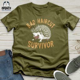 Bad Haircut Survivor Unisex T Shirt Gift For Animal Lover