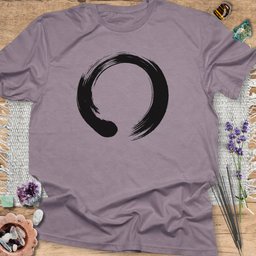 Zen Enzo Circle T Shirt Gift For Yoga Lover