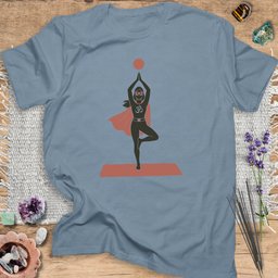 Superhero Yogi T Shirt Gift For Yoga Lover