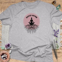 Rooted Within T Shirt Gift For Yoga Lover