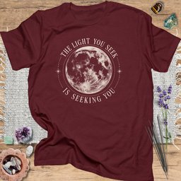 The Light You Seek T Shirt Gift For Yoga Lover