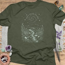Where Wonder Wanders T Shirt Gift For Yoga Lover
