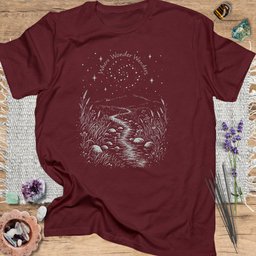 Where Wonder Wanders T Shirt Gift For Yoga Lover