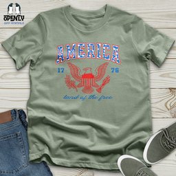 America Land Of The Free 02 Unisex T Shirt Gift For Animal Lover