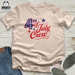 4th Of July Crew Unisex T Shirt Gift For Animal Lover