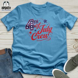 4th Of July Crew Unisex T Shirt Gift For Animal Lover