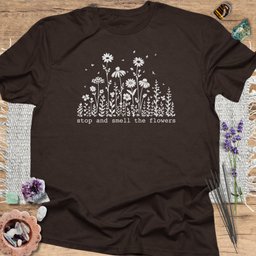 Stop And Smell The Flowers T Shirt Gift For Yoga Lover