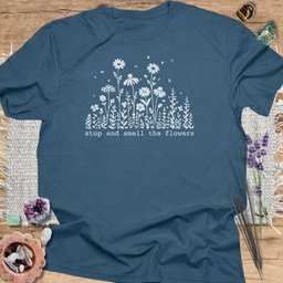 Stop And Smell The Flowers T Shirt Gift For Yoga Lover