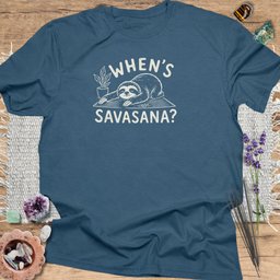 Whens Savasana T Shirt Gift For Yoga Lover