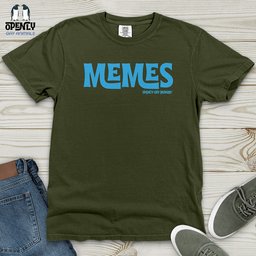 Memes Blue Tm Heavy Cotton Comfort Colors Tee Gift For Animal Lover