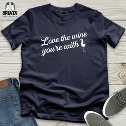 Love The Wine Softstyle Tee Gift For Animal Lover