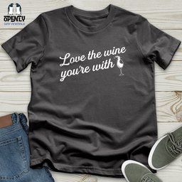 Love The Wine Softstyle Tee Gift For Animal Lover