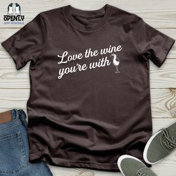 Love The Wine Softstyle Tee Gift For Animal Lover