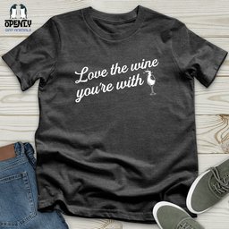 Love The Wine Softstyle Tee Gift For Animal Lover