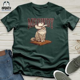 Meowdy Unisex T Shirt Gift For Animal Lover