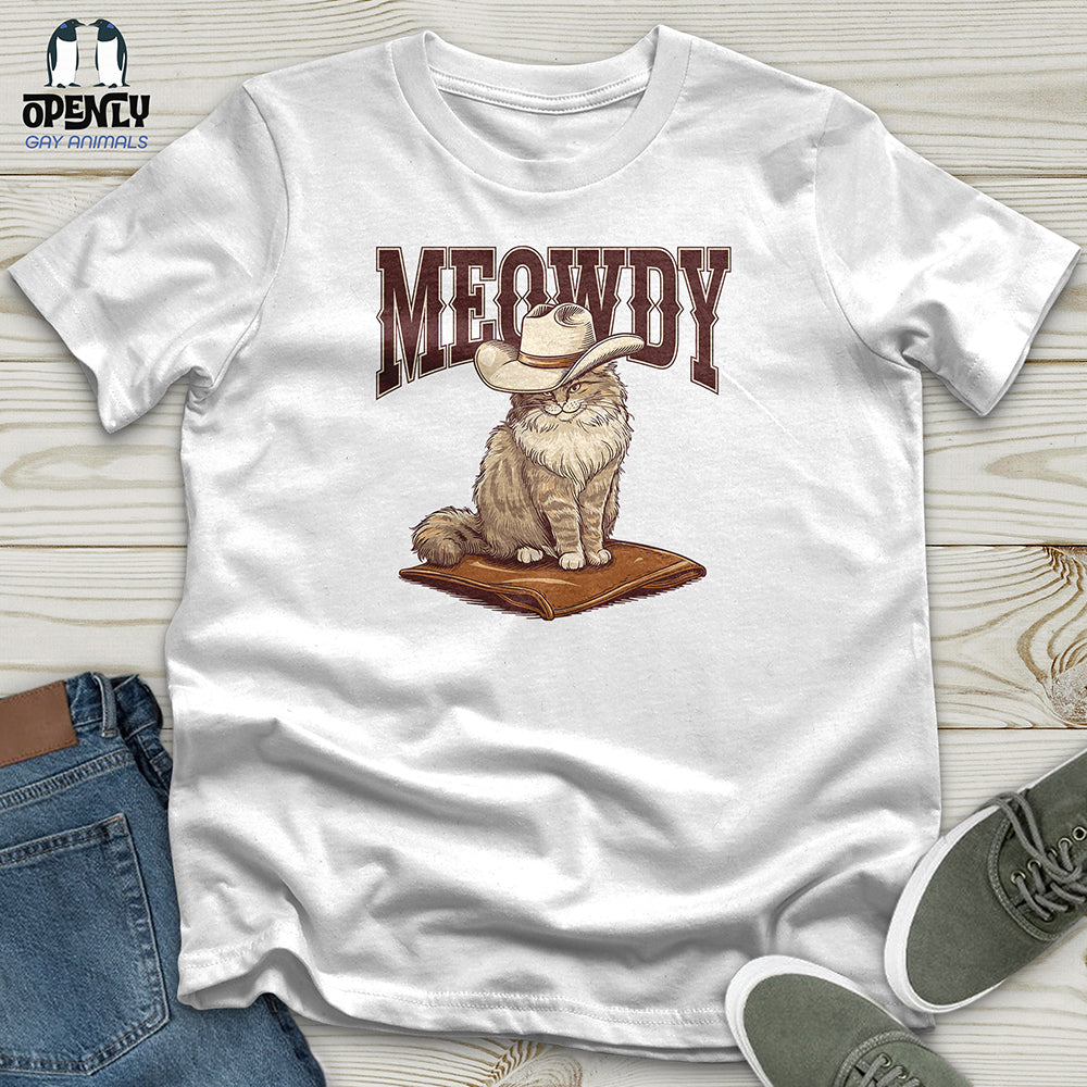 Meowdy Unisex T Shirt Gift For Animal Lover
