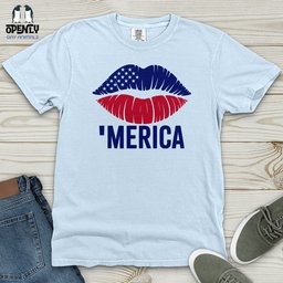 Merica 04 Heavy Cotton Comfort Colors Tee Gift For Animal Lover